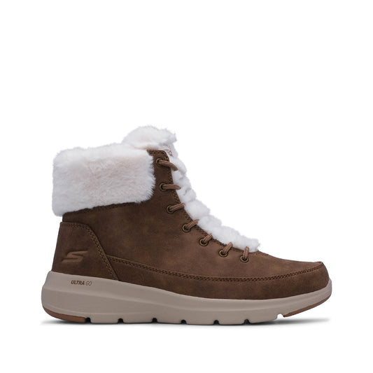 Bota Casual Mulher Pele Sintética Camel