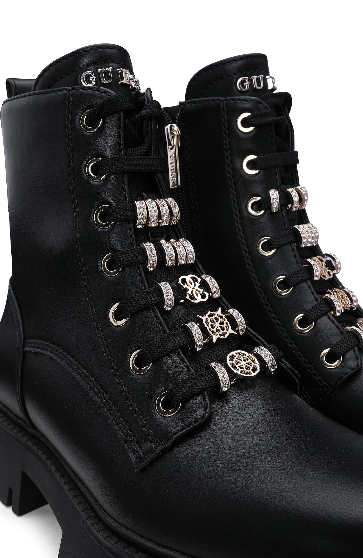 Bota Salto Raso Mulher Preto