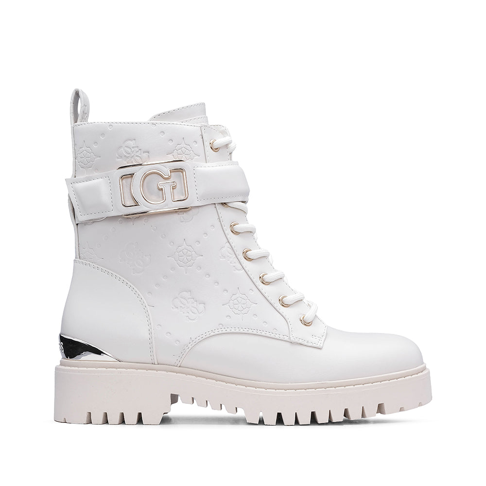 Bota Militar Mulher Bege