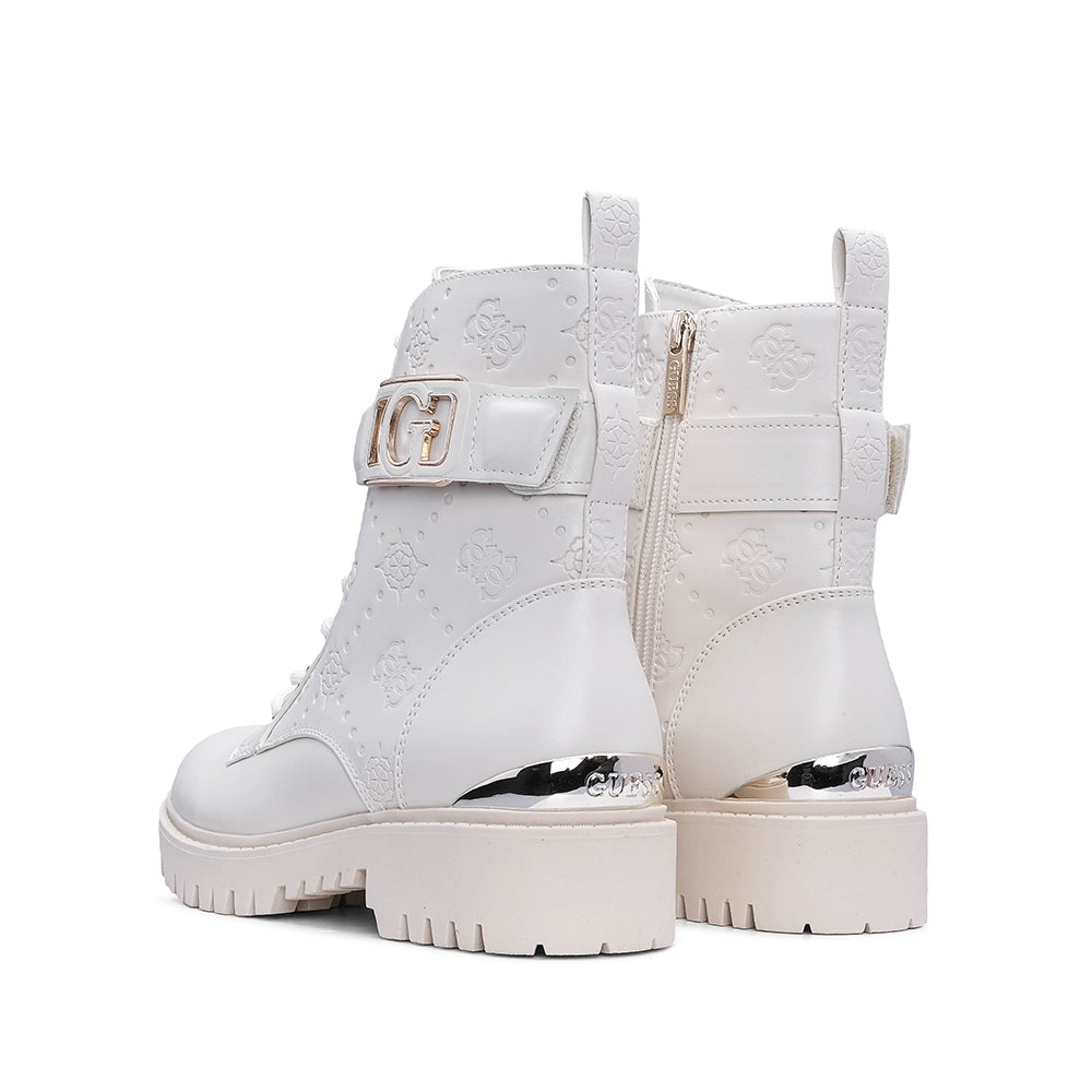 Bota Militar Mulher Bege