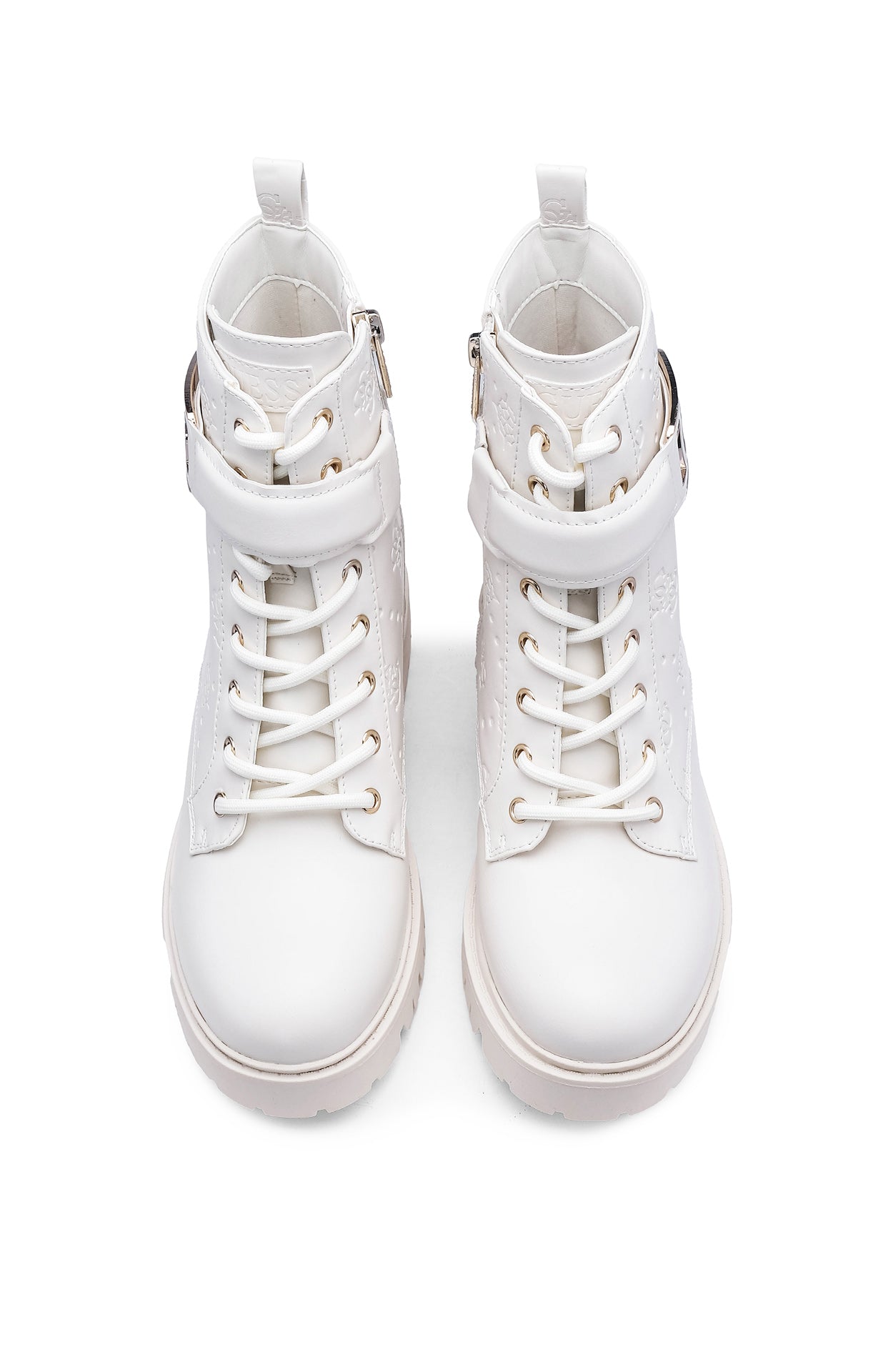 Bota Militar Mulher Bege