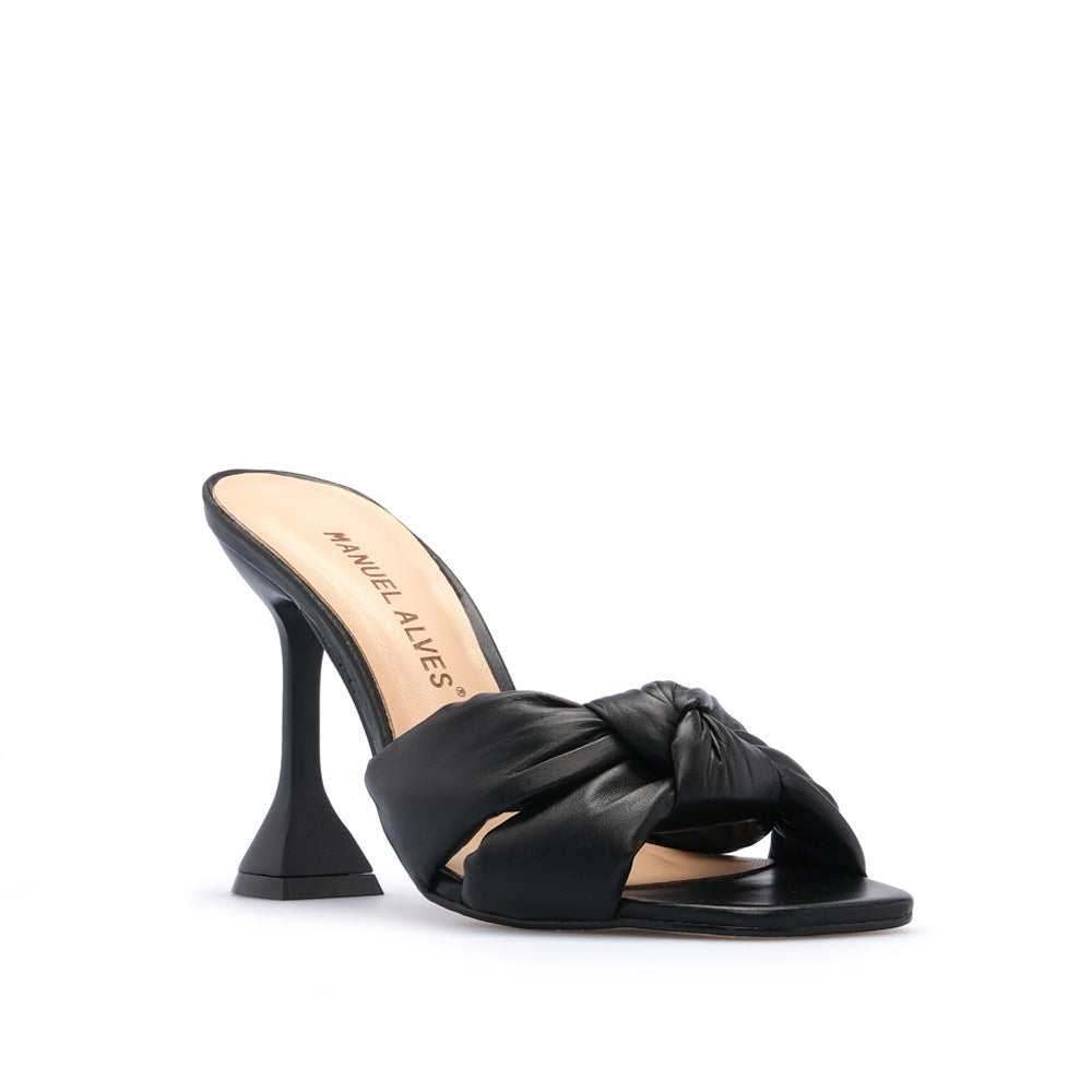 Soca Salto Alto Mulher Pele Preto