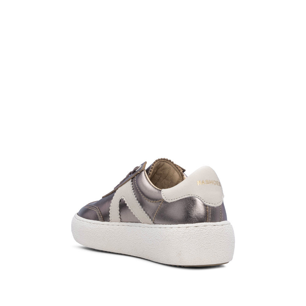 Sapatilha Casual Mulher Metalizado Bronze