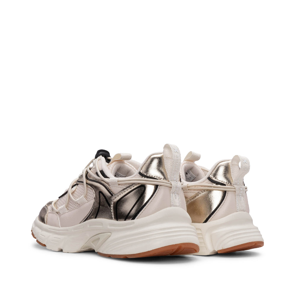 Sapatilha Casual Mulher Dourado