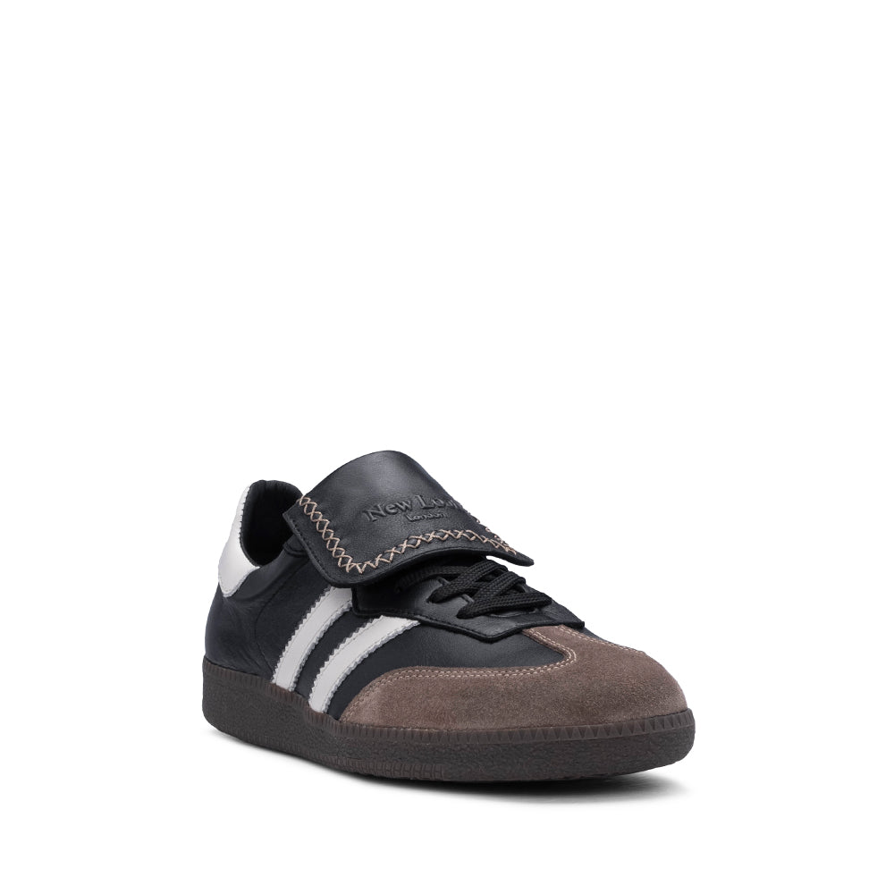 Sapatilha Casual Mulher Pele Preto E Branco