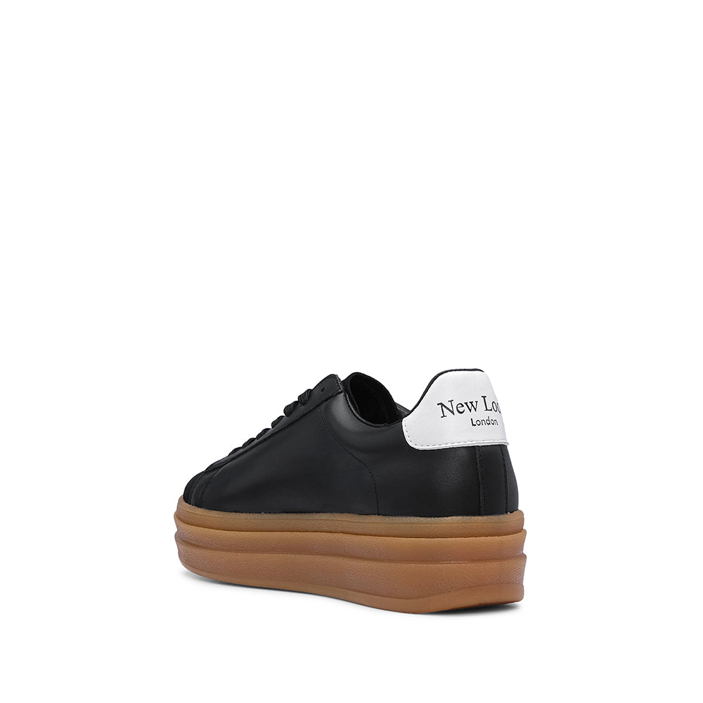 Sapatilha Casual Mulher Pele Preto