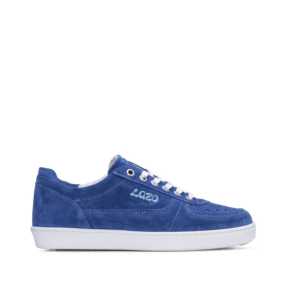 Sapatilha Casual Mulher Camurça Azul