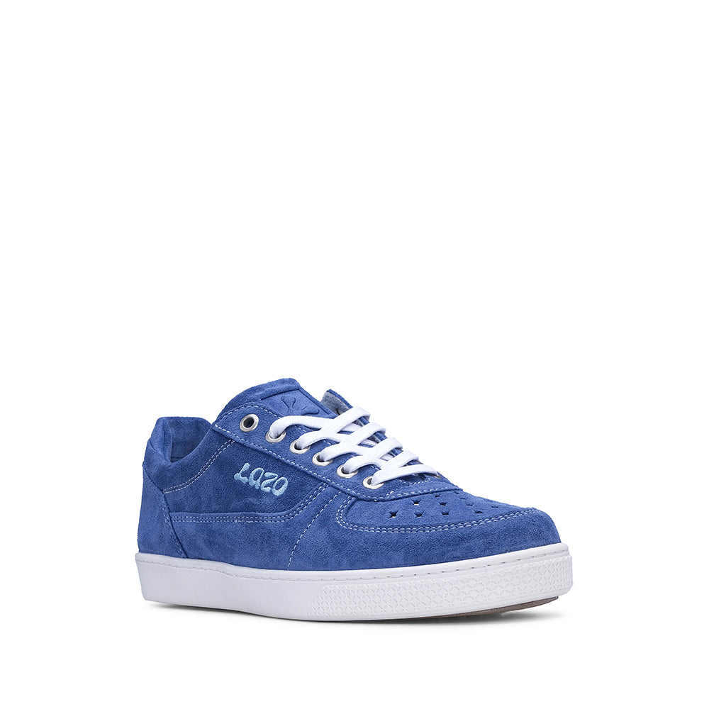 Sapatilha Casual Mulher Camurça Azul