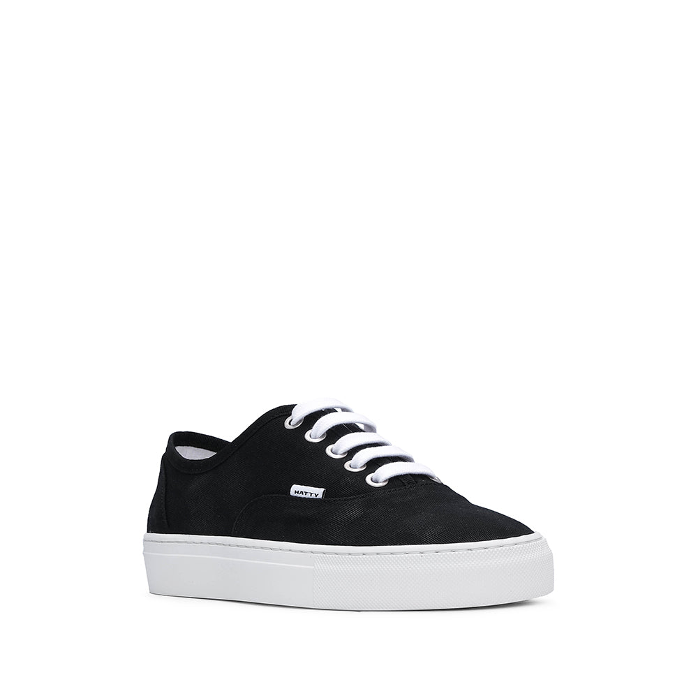 Sapatilha Casual Mulher Têxtil Preto