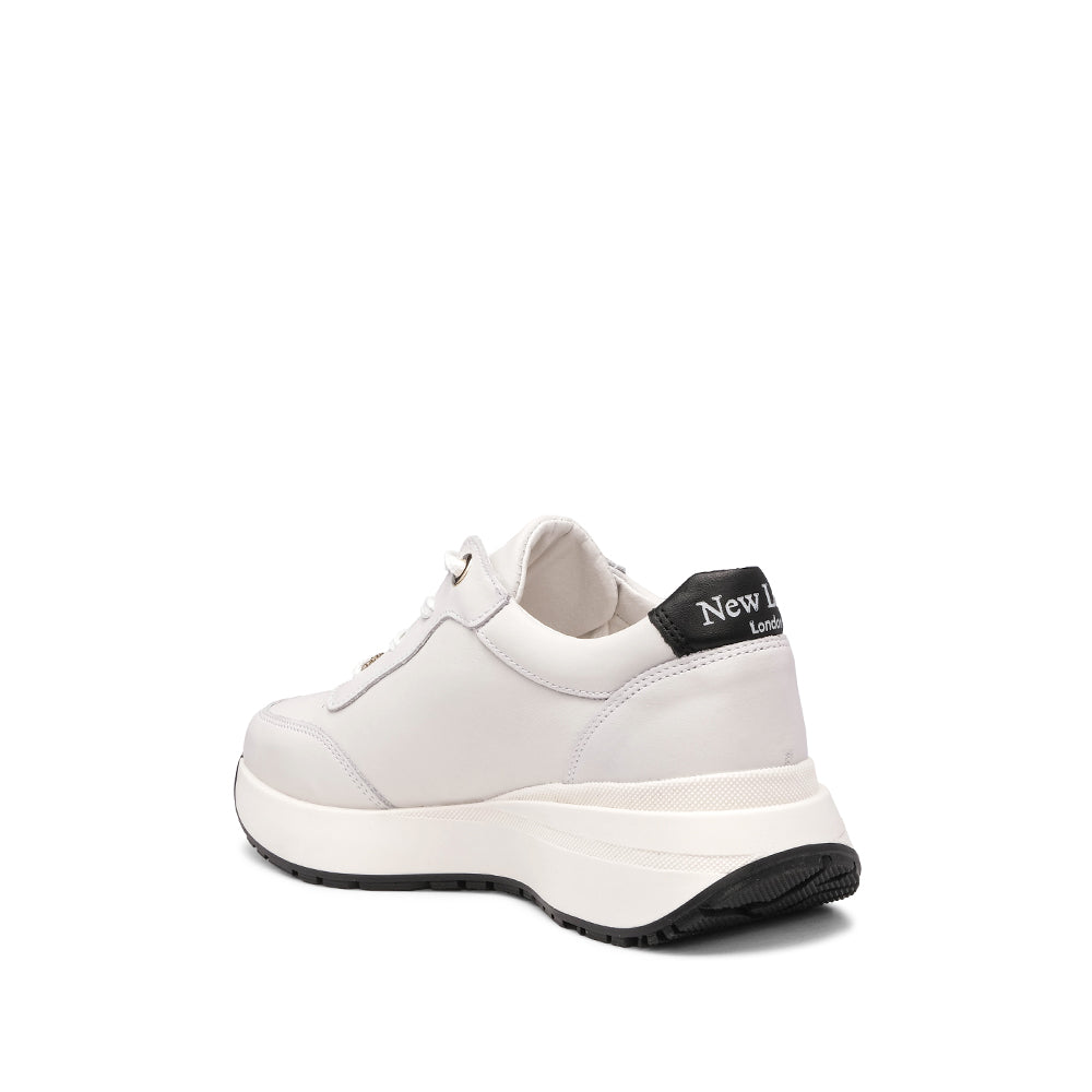 Sapatilha Casual Mulher Pele Branco