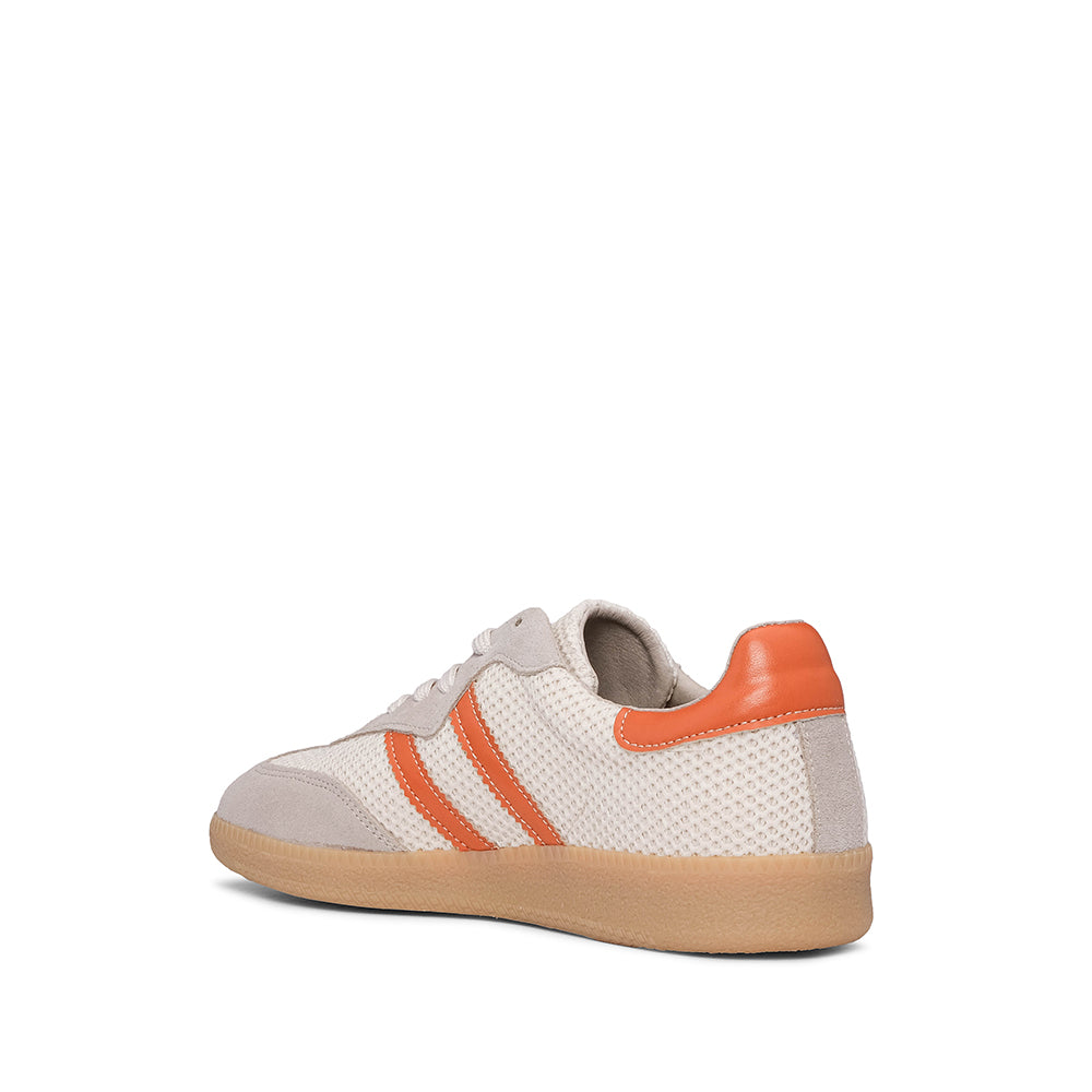 Sapatilha Casual Mulher Têxtil Laranja
