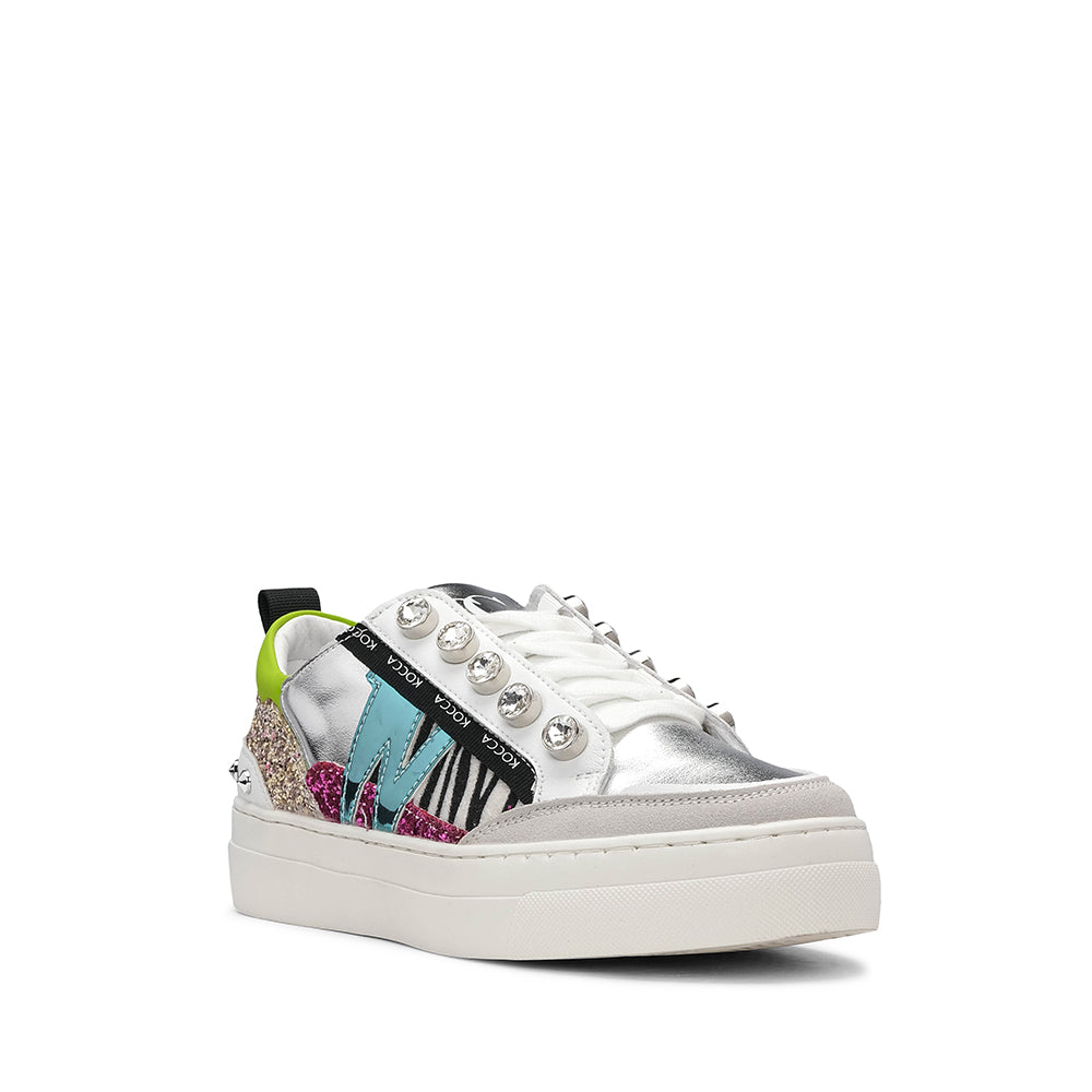 Sapatilha Casual Mulher Pele Branco