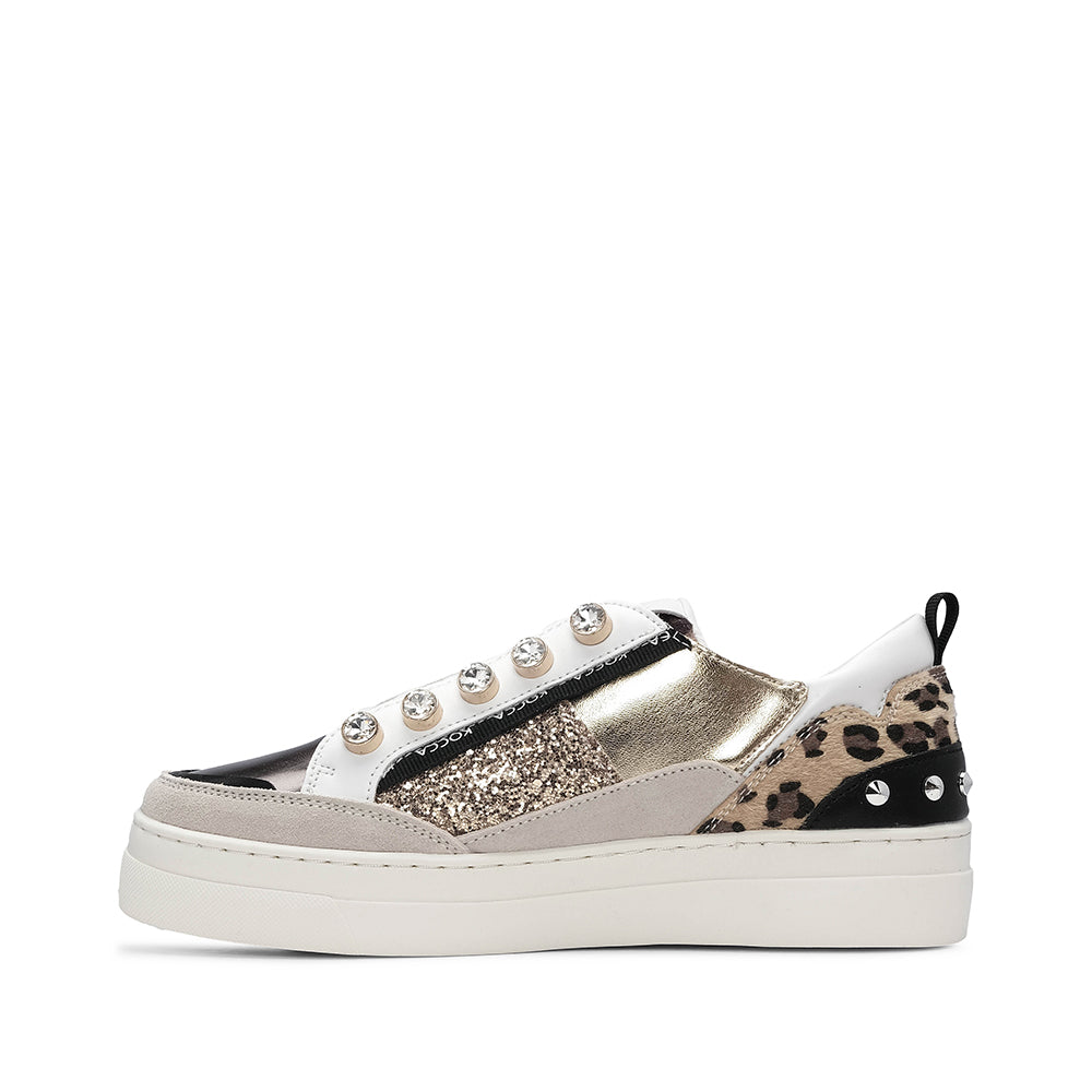 Sapatilha Casual Mulher Pele Bronze