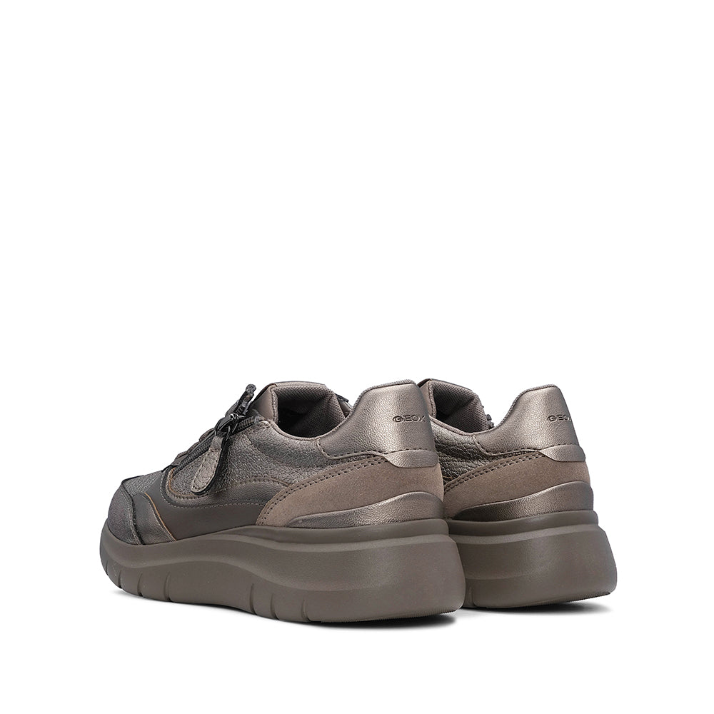 Sapatilha Casual Mulher Pele Taupe