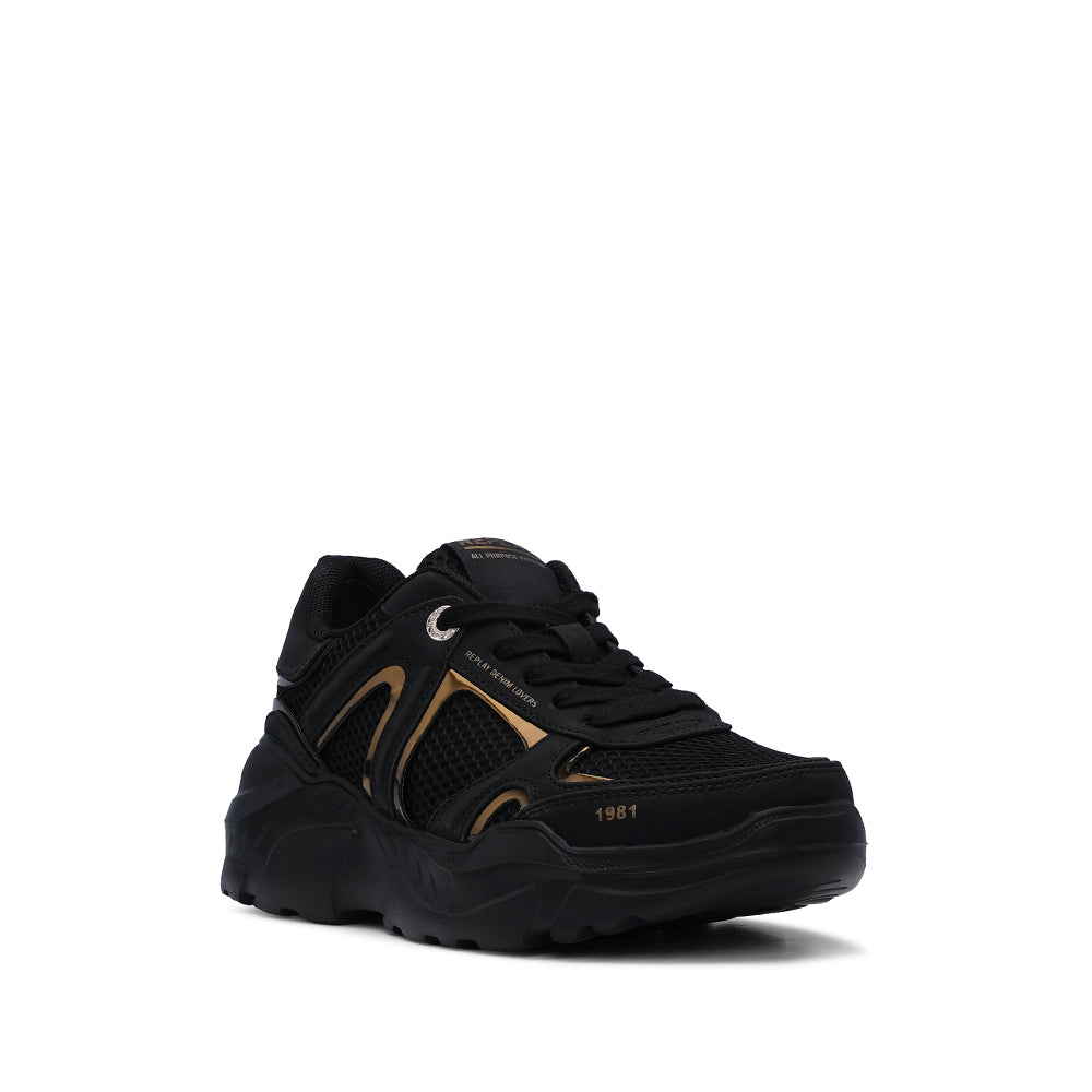 Sapatilha Casual Mulher Preto