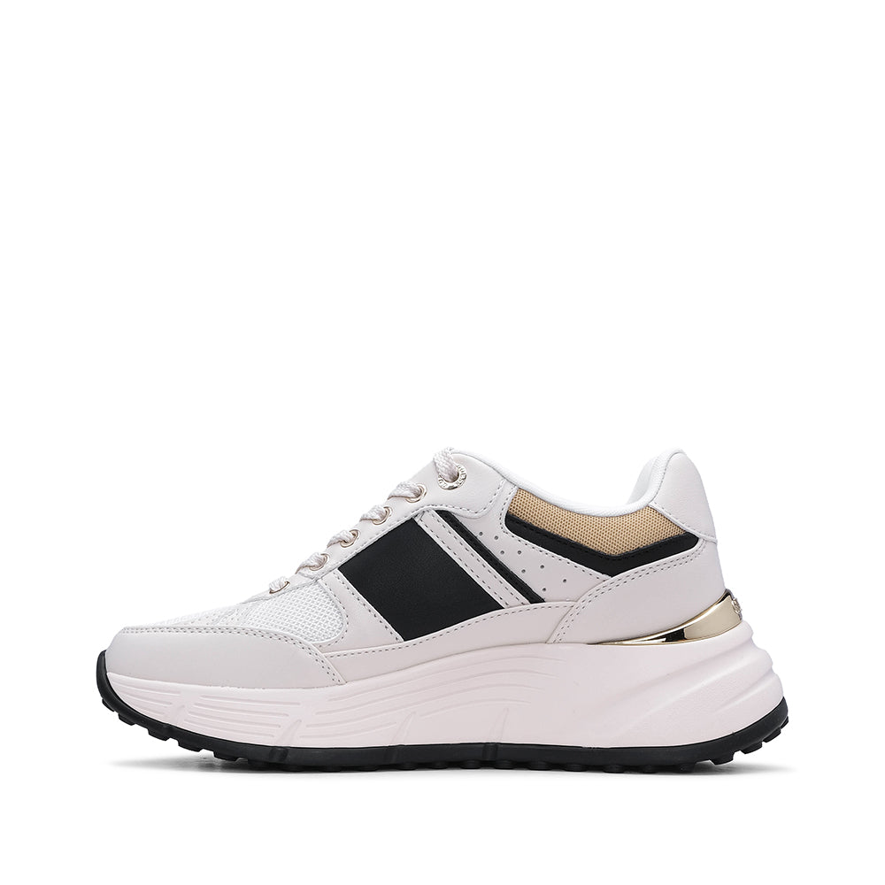 Sapatilha Casual Mulher Creme