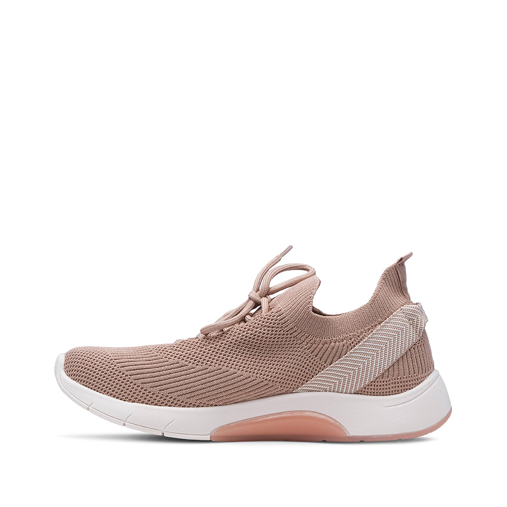 Sapatilha Casual Mulher Têxtil Bege