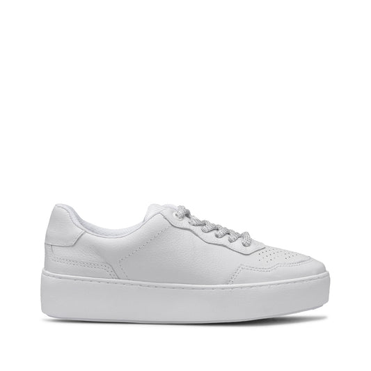 Sapatilha Casual Mulher Pele Branco