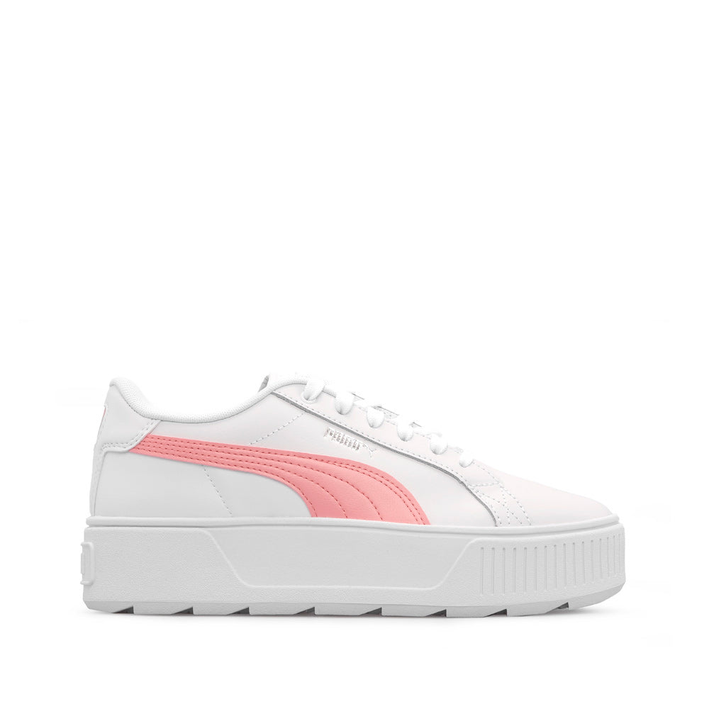 Sapatilha Casual Mulher Branco E Rosa