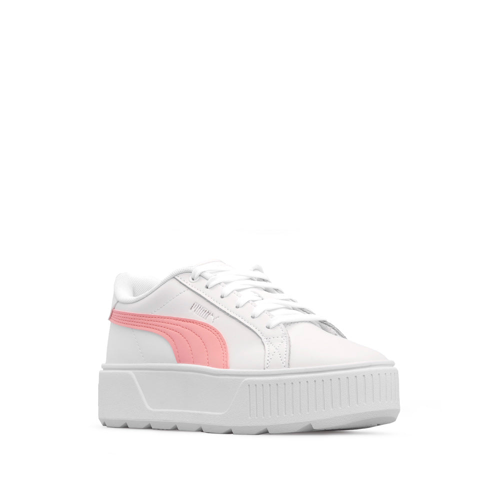 Sapatilha Casual Mulher Branco E Rosa