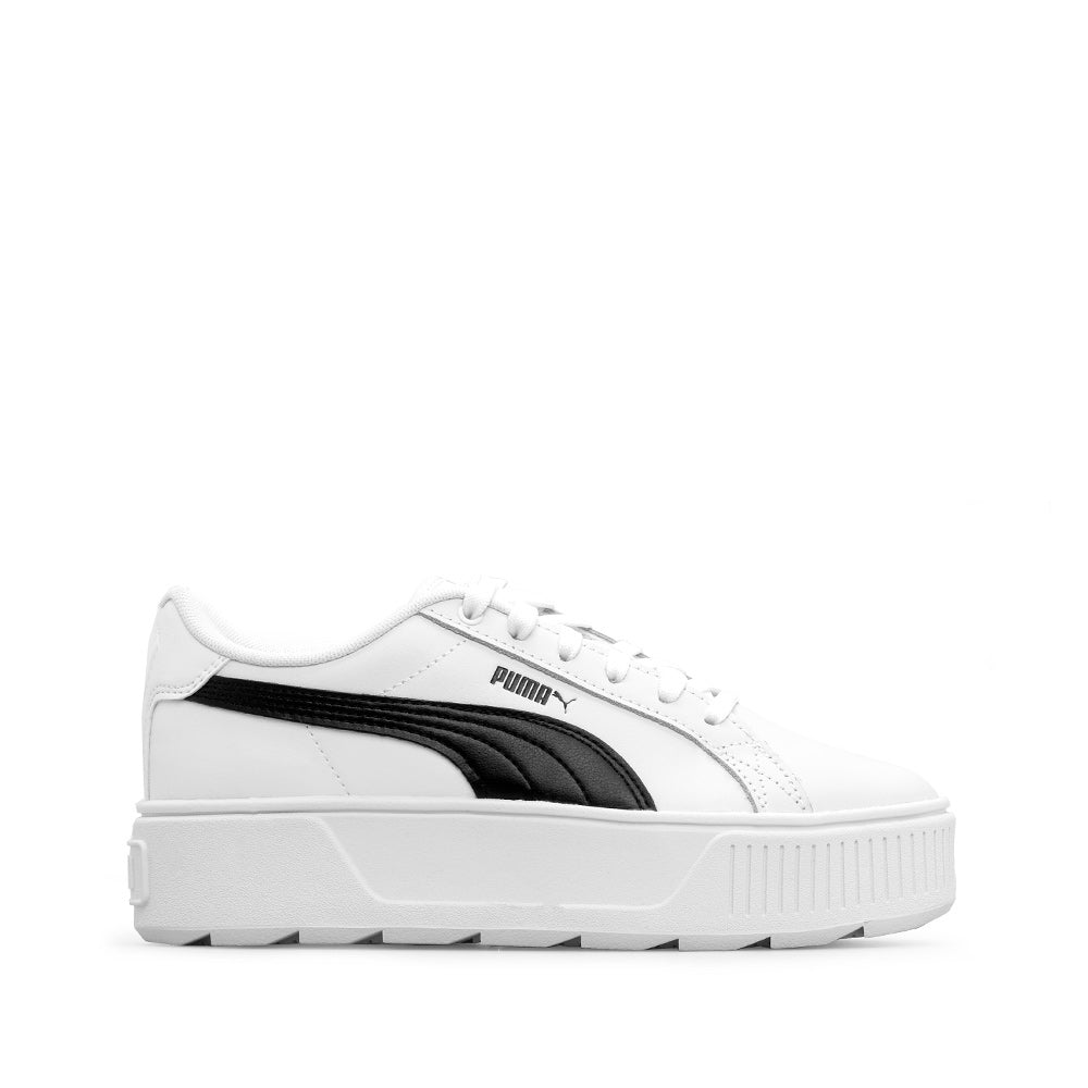 Sapatilha Casual Mulher Branco E Preto