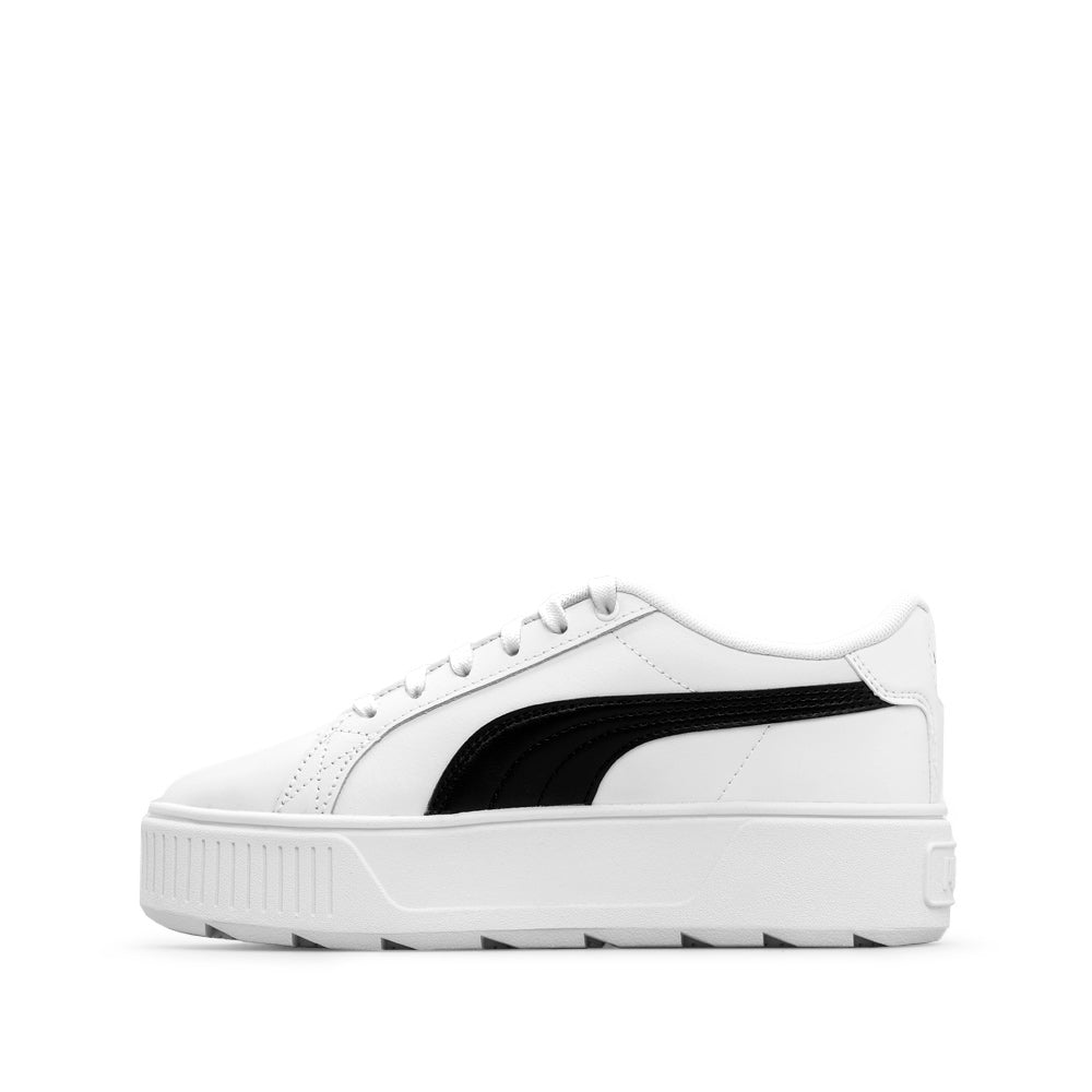 Sapatilha Casual Mulher Branco E Preto