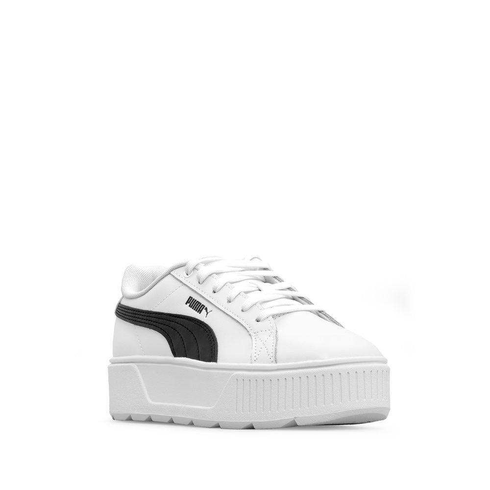 Sapatilha Casual Mulher Branco E Preto