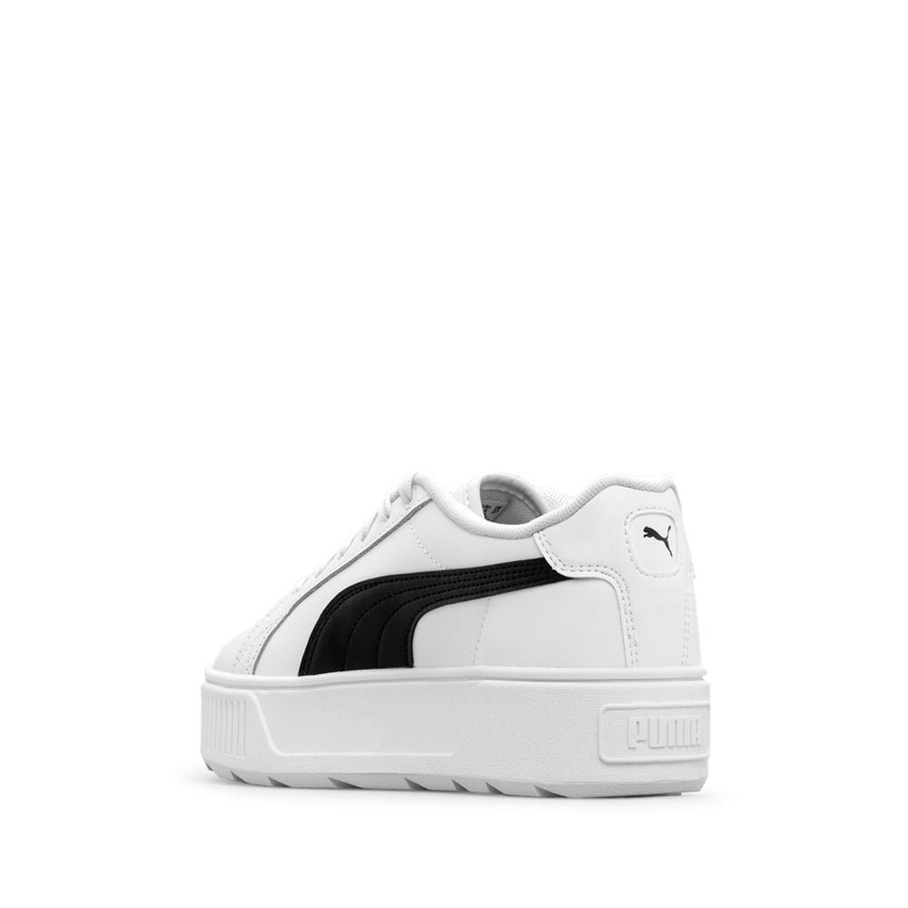 Sapatilha Casual Mulher Branco E Preto
