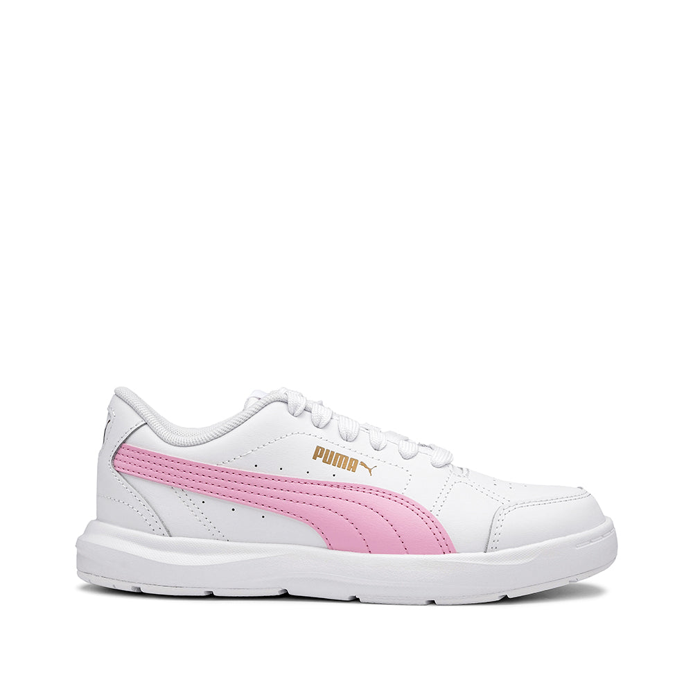Sapatilha Desportivo Mulher Pristis Evole Court Branco E Rosa