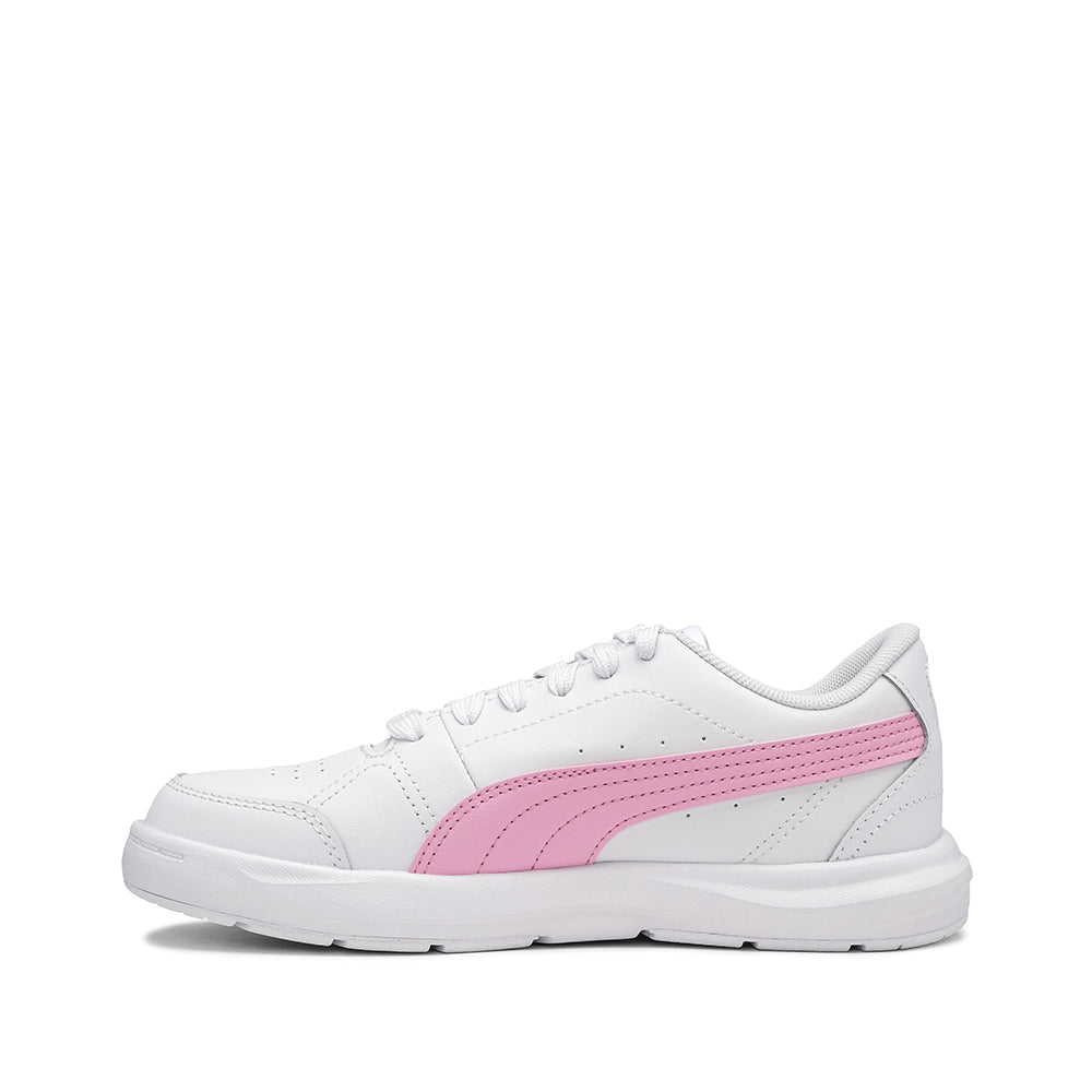 Sapatilha Desportivo Mulher Pristis Evole Court Branco E Rosa