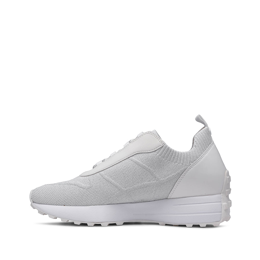 Sapatilha Casual Mulher Têxtil Branco