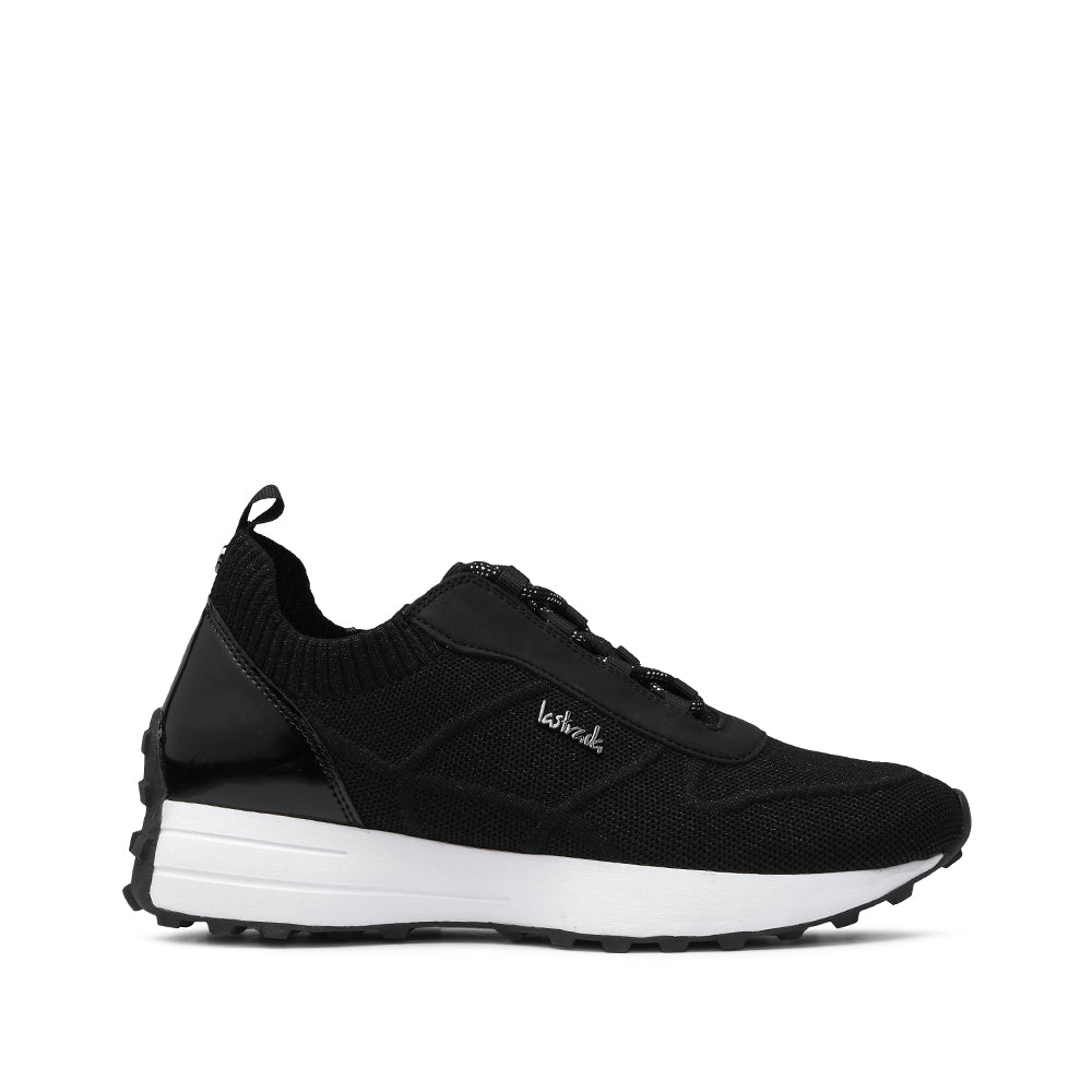 Sapatilha Casual Mulher Têxtil Preto