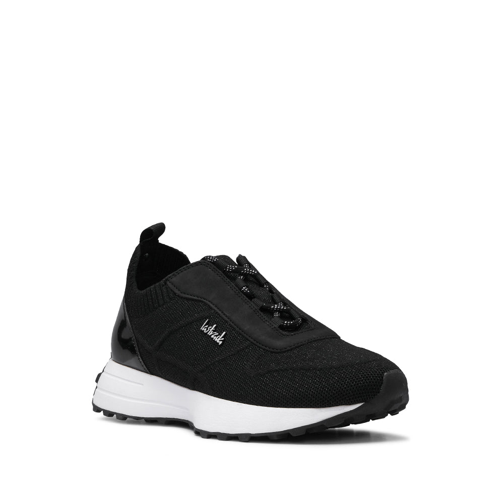 Sapatilha Casual Mulher Têxtil Preto