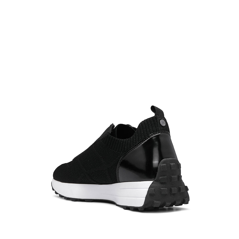 Sapatilha Casual Mulher Têxtil Preto