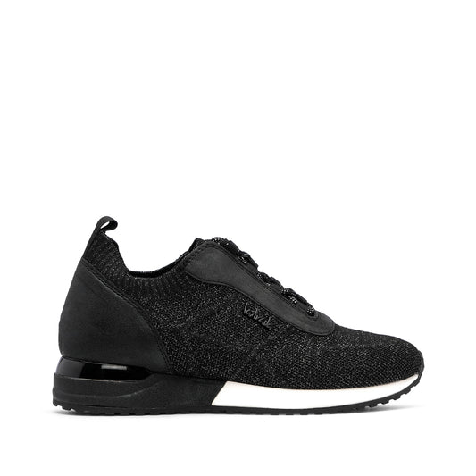 Sapatilha Casual Mulher Têxtil Preto