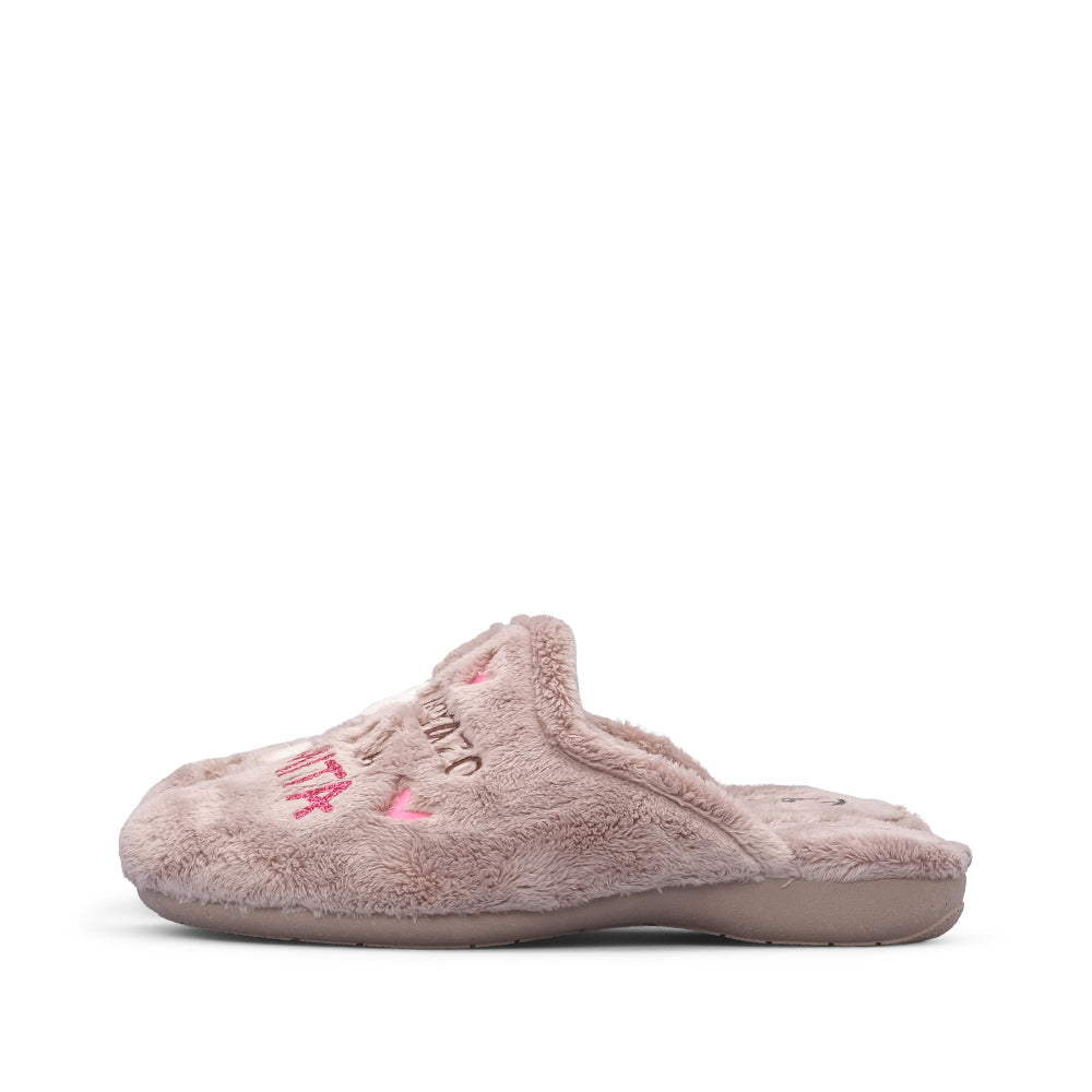Chinelo Homewear Mulher Bege