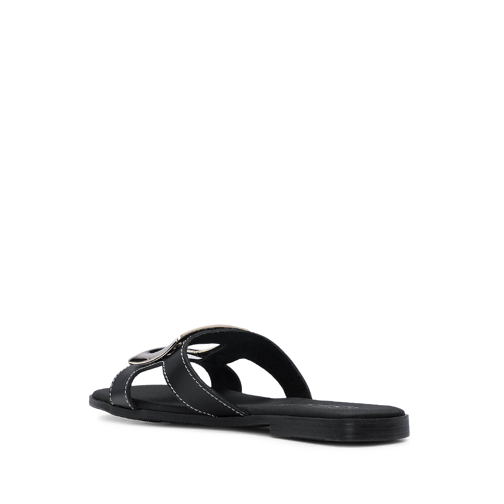 Chinelo Casual Mulher Pele Preto
