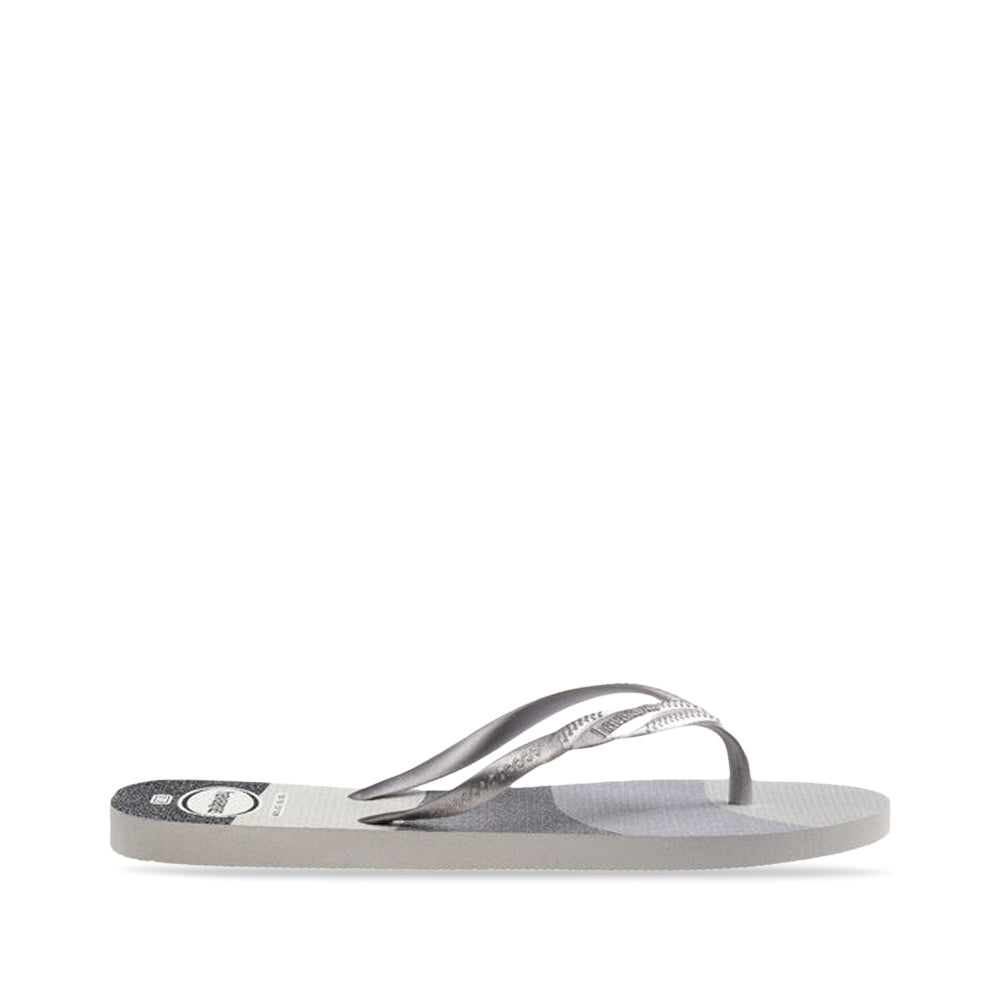 Chinelo Praia Mulher Prata