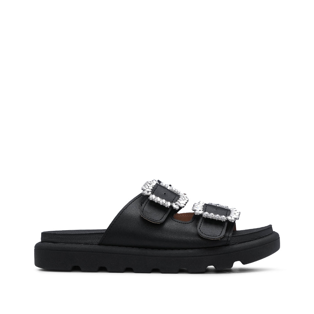 Chinelo Casual Mulher Preto