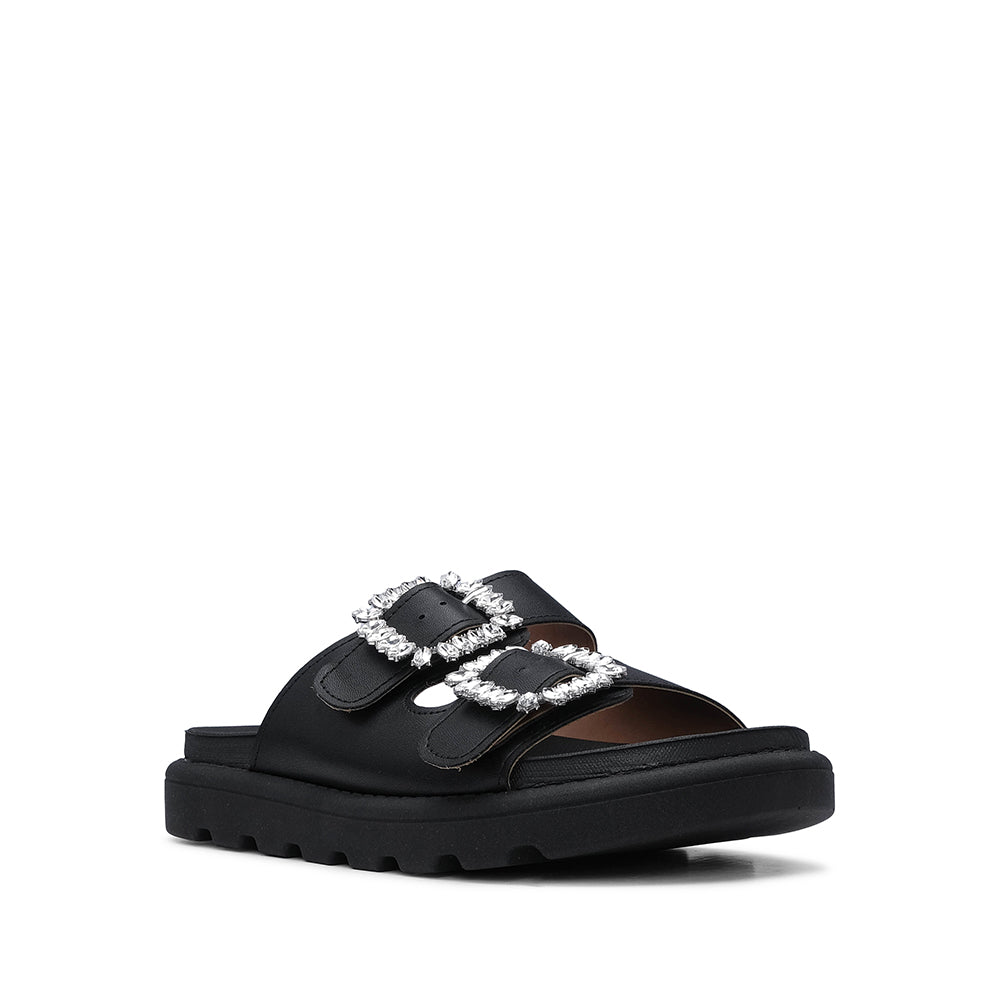 Chinelo Casual Mulher Preto
