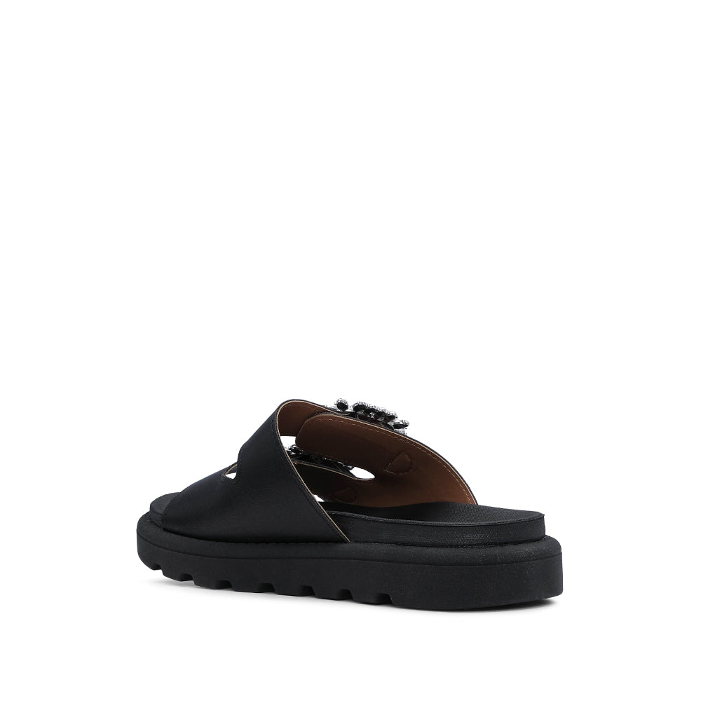 Chinelo Casual Mulher Preto