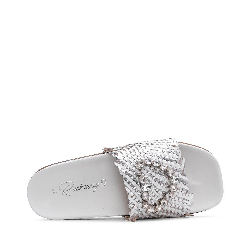 Chinelo Casual Mulher Branco