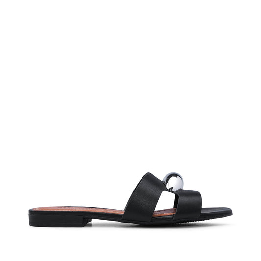 Chinelo Casual Mulher Pele Preto