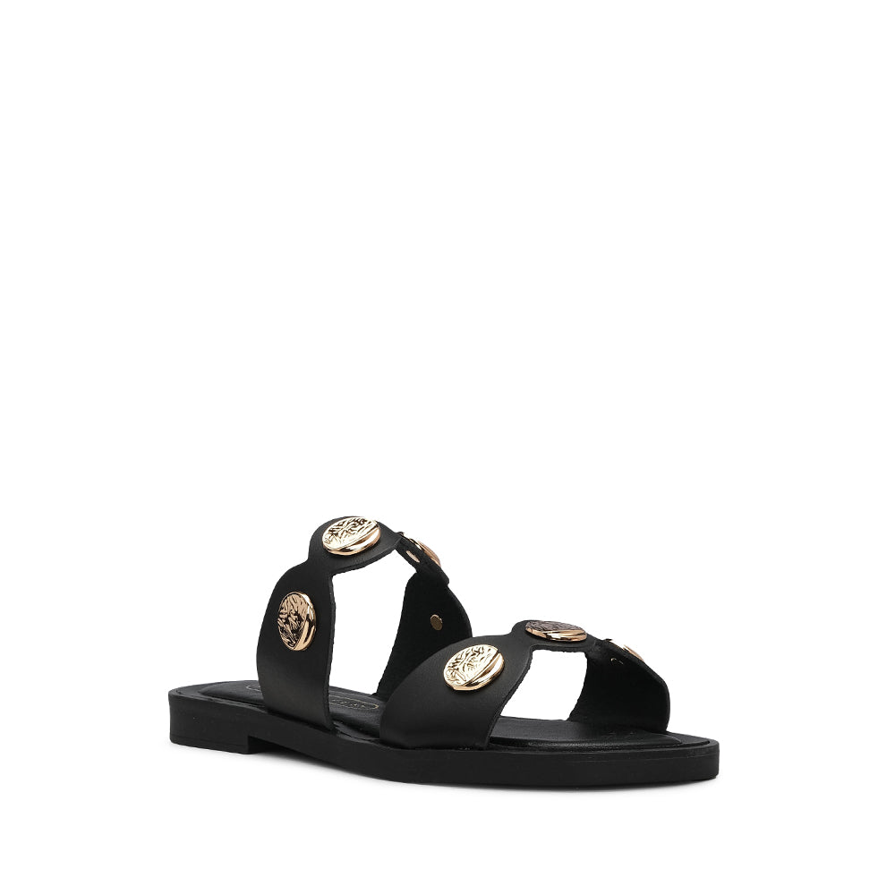 Chinelo Casual Mulher Pele Preto