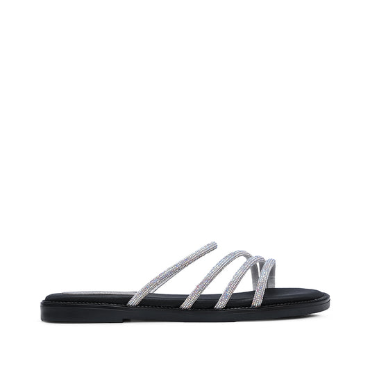 Chinelo Casual Mulher Prata