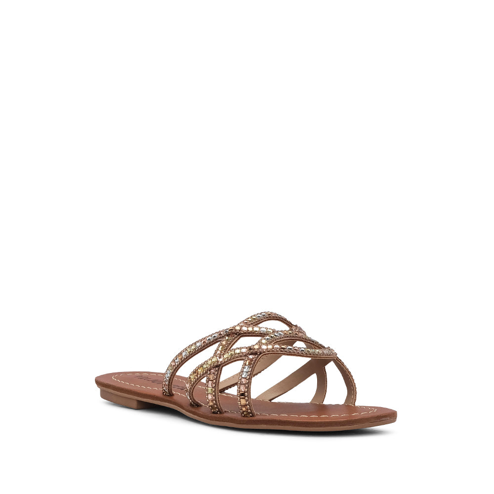 Chinelo Casual Mulher Nude
