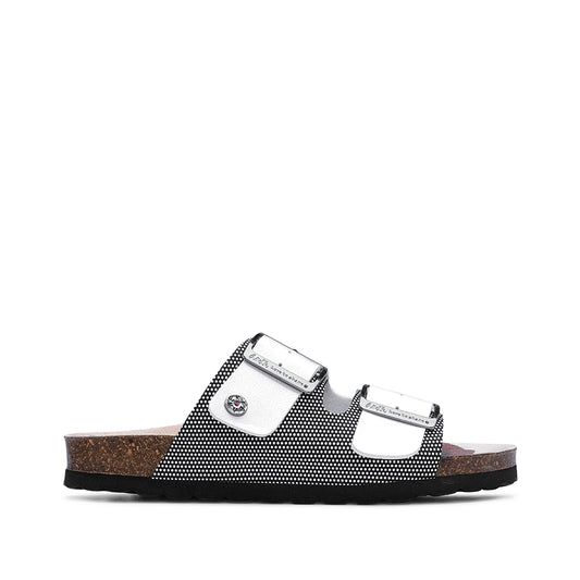 Chinelo Salto Raso Mulher Pele Sintética Branco