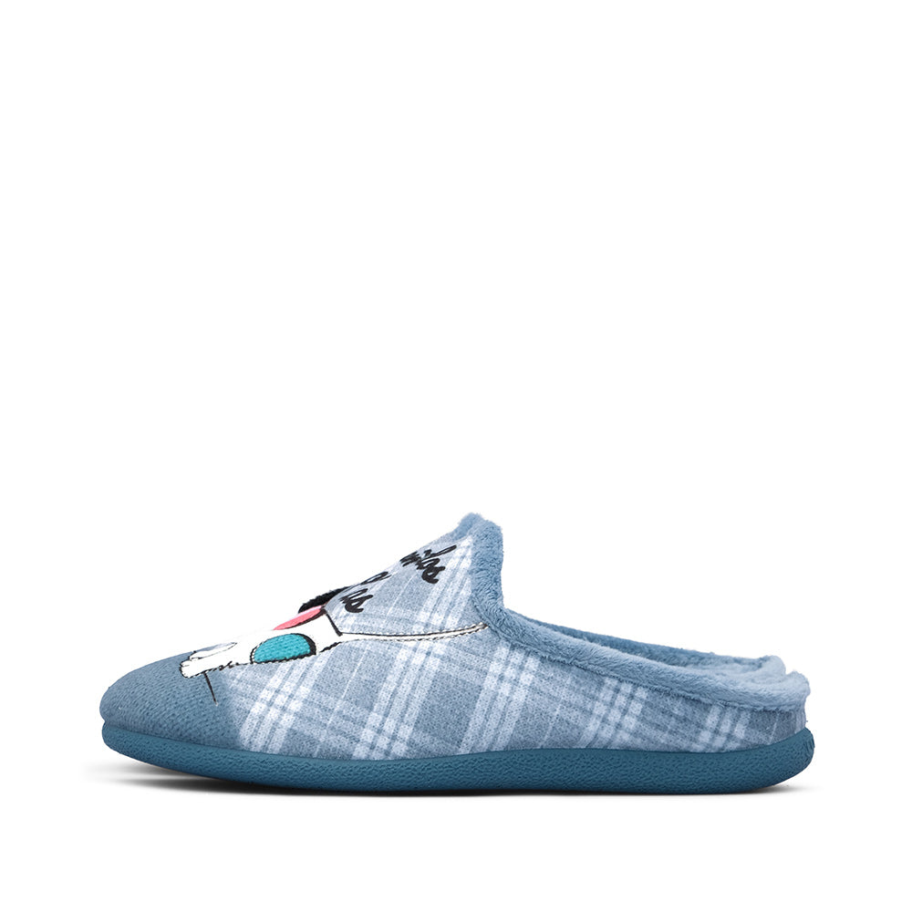 Chinelo Homewear Mulher Azul
