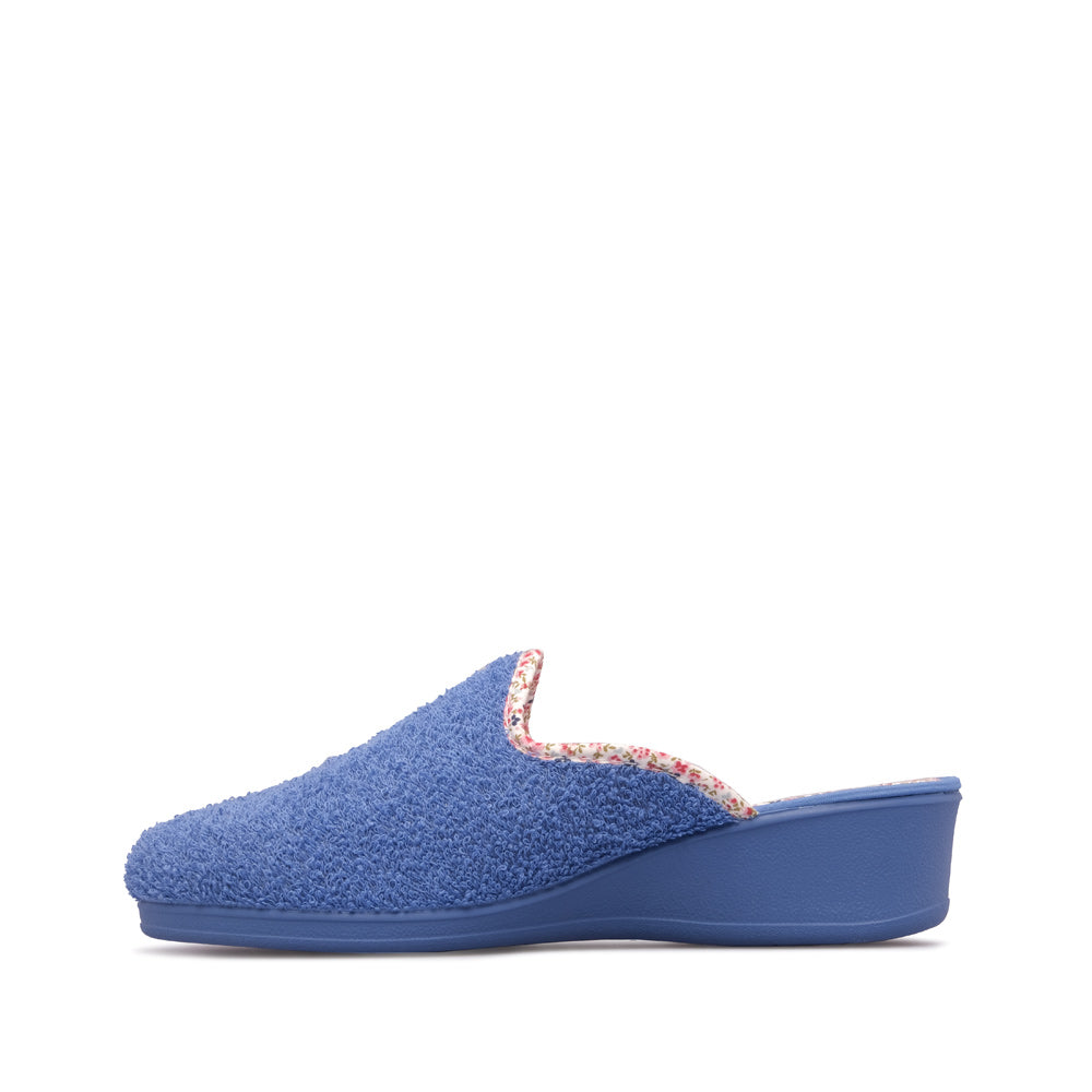 Chinelo Homewear Mulher Salto Cunha Azulão