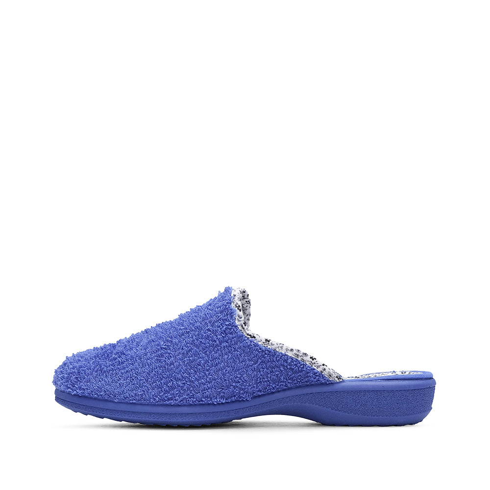 Chinelo Homewear Mulher Têxtil Azul